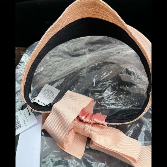 🆕 Eugenia Kim Ricky Horsehair & Straw Visor - Picture 4 of 6